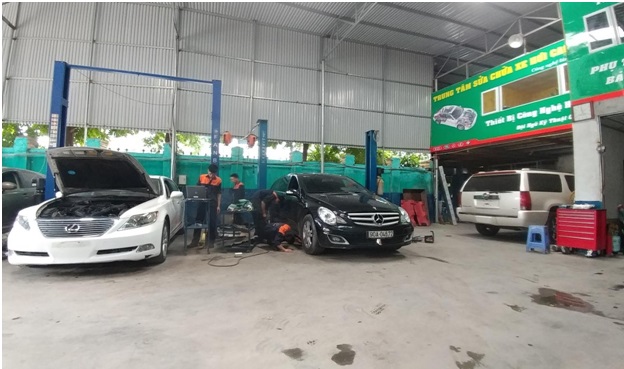 Sửa chữa xe Mercedes tại Hà Nội