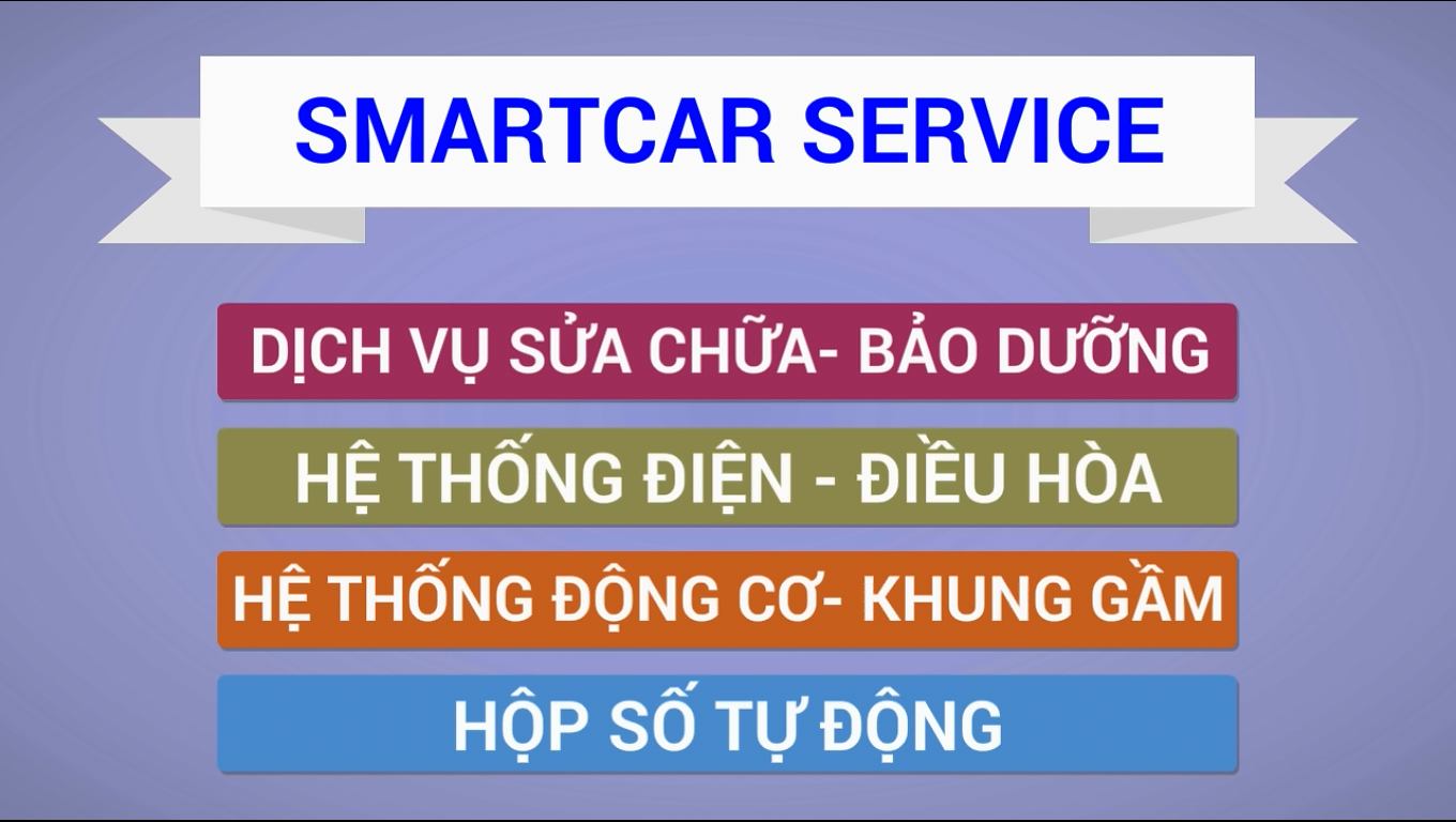 Smartcar Service- Công nghệ làm nền tảng!