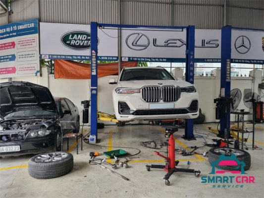 chi phí bảo dưỡng xe bmw