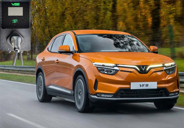 Sạc ô tô điện VinFast: Thiết bị sạc thông minh cho tương lai xanh